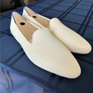Rothy’s Almond Loafers: Vanilla Bean (colored discontinued)